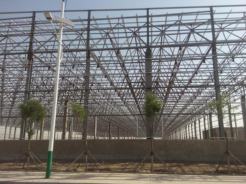 临海汽车工业厂房网架